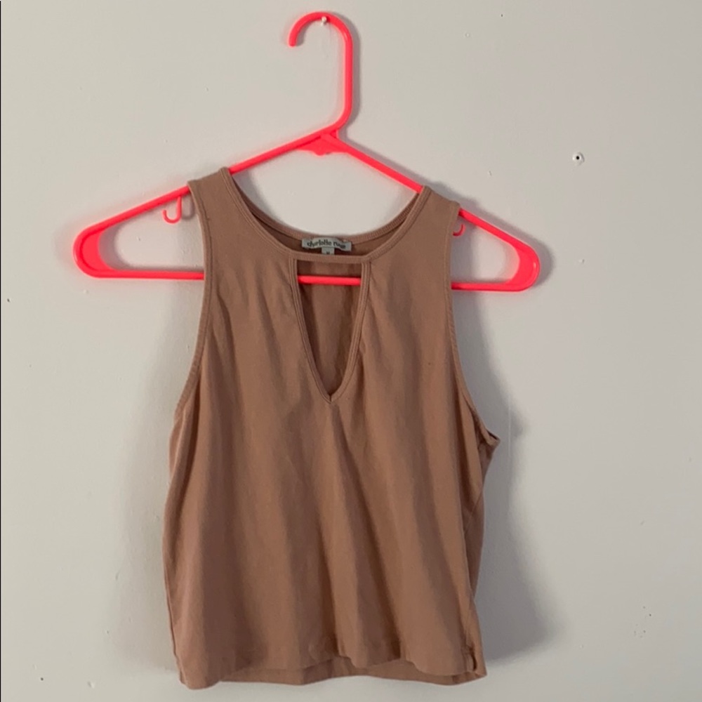 Dusty pink Crop top